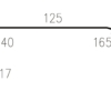 Gavelbeslag 326624 Profilgeometri