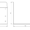 Plannja Rännskarv Square profilgeometri