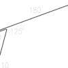 Plannja Takfotsbeslag trend profilgeometri