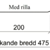 Plannja Trend profilgeometri klicktak