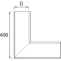 Plannja Square rännvinkel profilgeometri