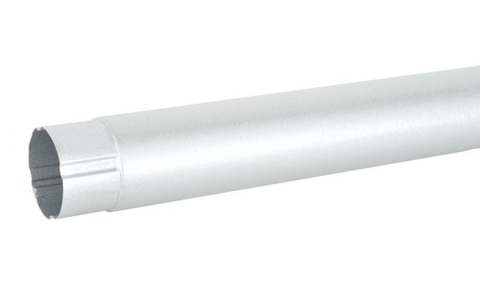 Stuprör 3 meter 90 mm - Plåtgrossisten.se Takplåt & Plåtdetaljer
