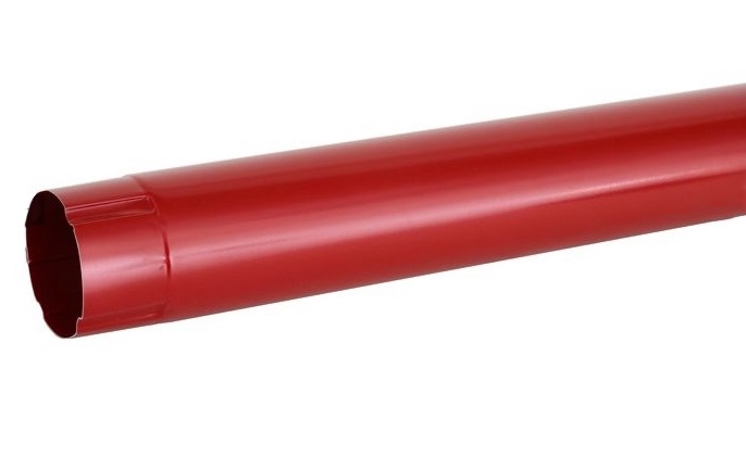 Stuprör 3 meter 90 mm - Plåtgrossisten.se Takplåt & Plåtdetaljer