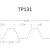 TP131 profilgeometri poolplåt