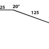 Vindskiva 150 profilgeometri