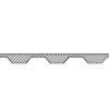 Profilgeometri 20-105 tätband