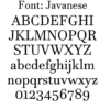 Font Javanese Text