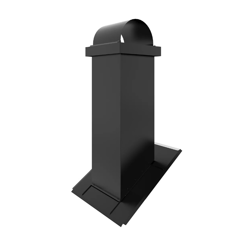 Skorstenshuv i takfall Plannja