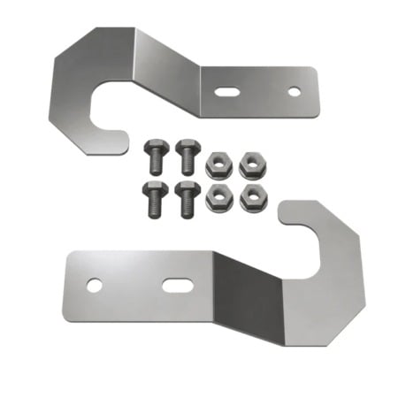 Kroksats fasadstege glidskydd