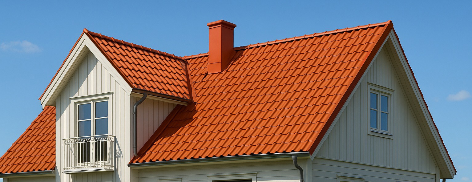 Stilpannan tegelliknande tegelprofilerad takplåt