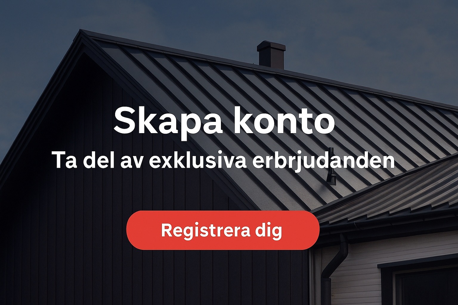 Skapa konto hemsida plåtgrossisten Skapa