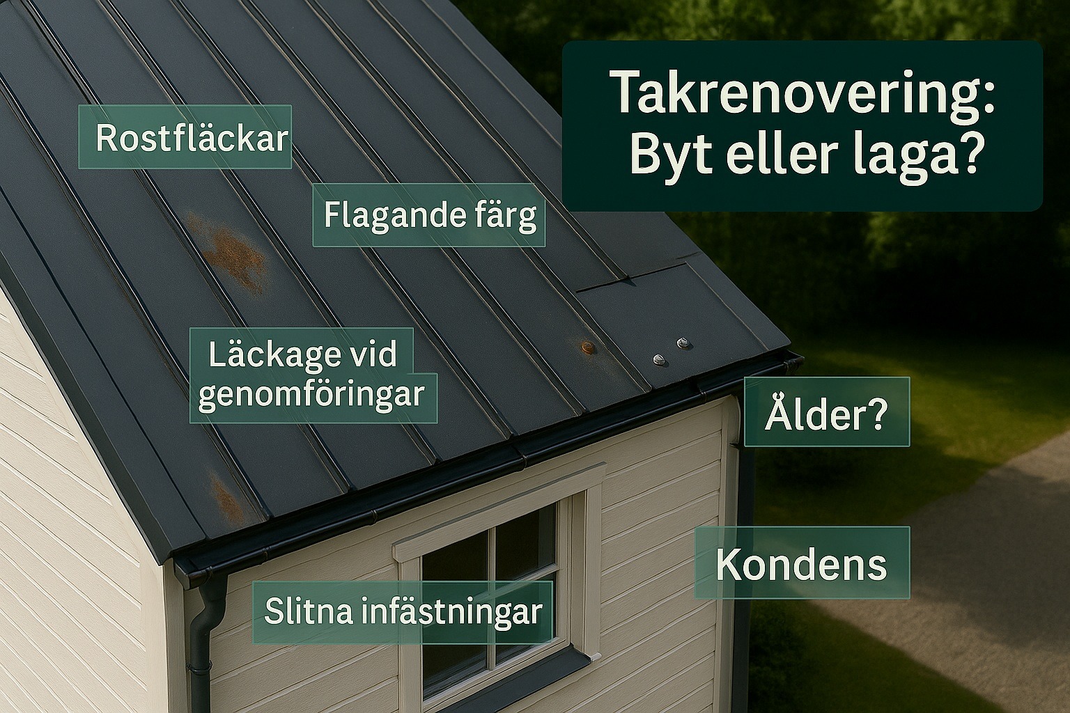 Takbyte kalkylator plåtgrossisten Takbyte kalkylator plåtgrossisten