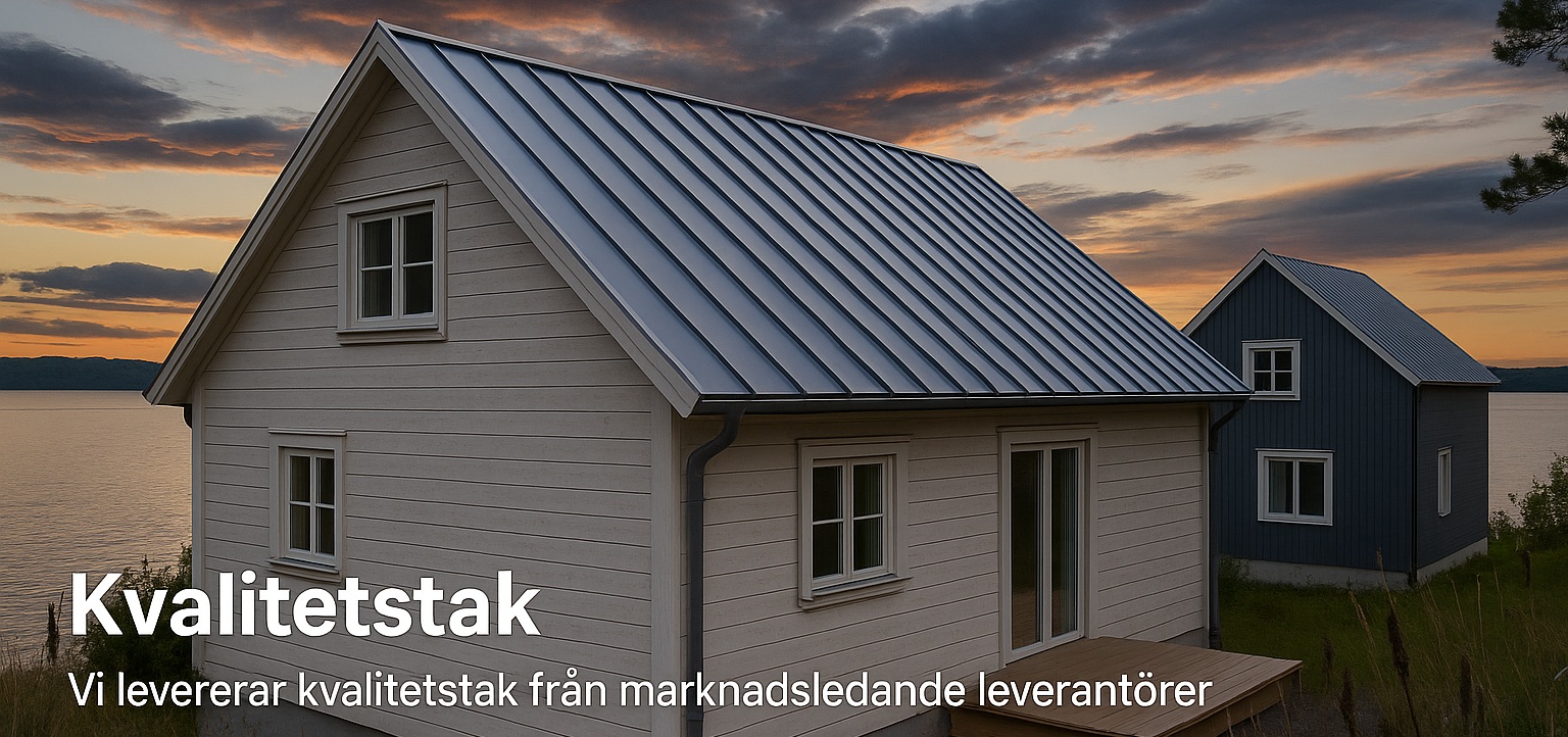 Kvalitetstak plåtleverantör
