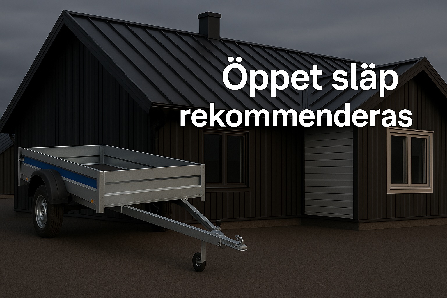 Öppet släp