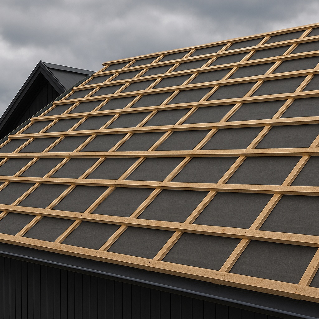 Takmontering själv plåt