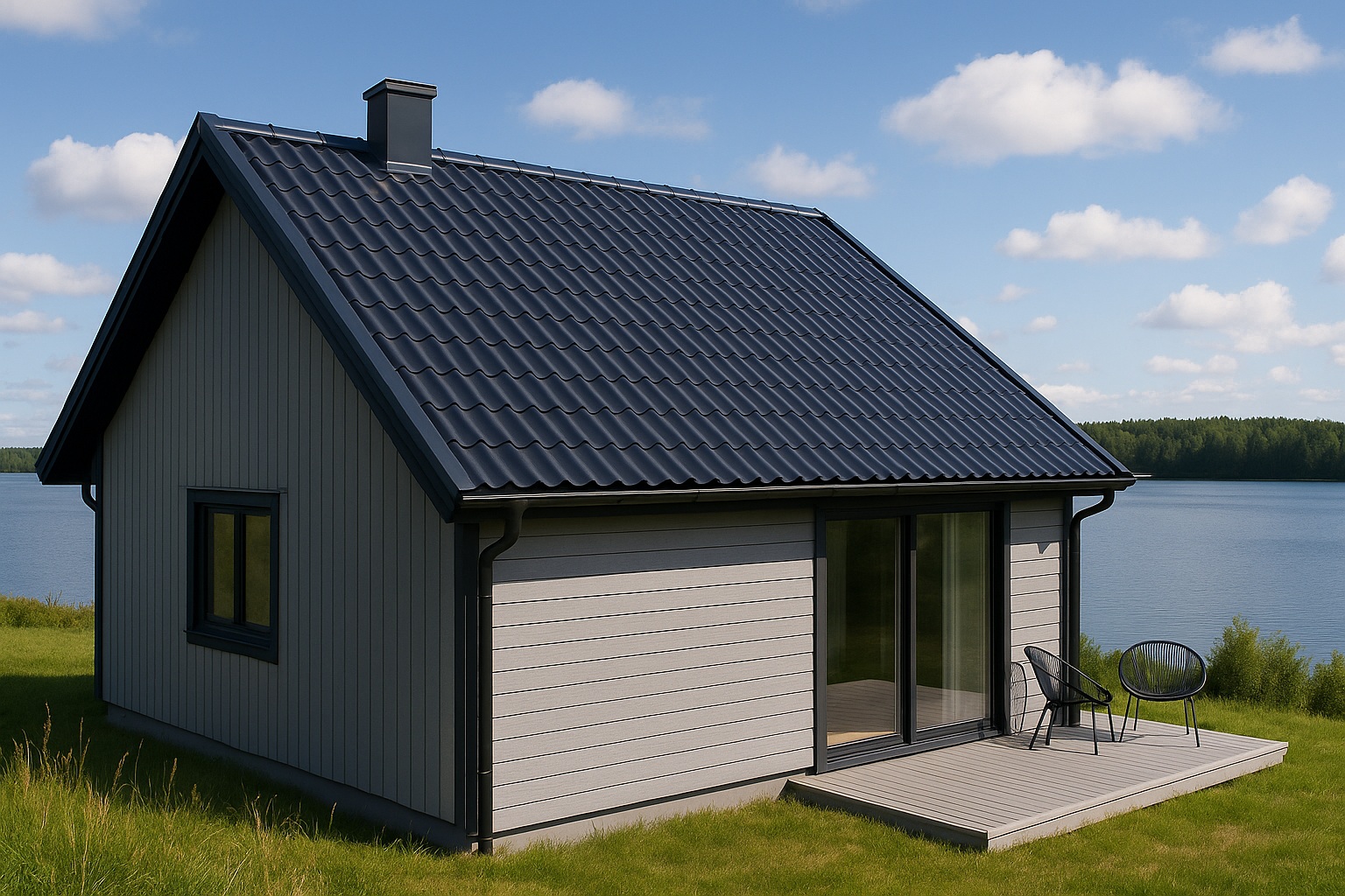 Takplåt tegelprofilerat