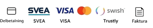 Betalningsalternativ hos Plåtgrossisten